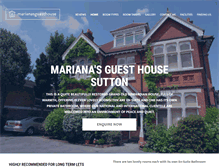 Tablet Screenshot of marianasguesthouse.com